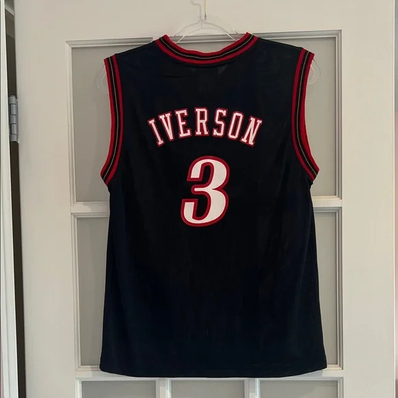 NBA Black and Red Sixers Jersey - Picture 6 of 6